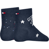 Tommy Hilfiger Tommy Original Baby Socks 2-Pack Letters