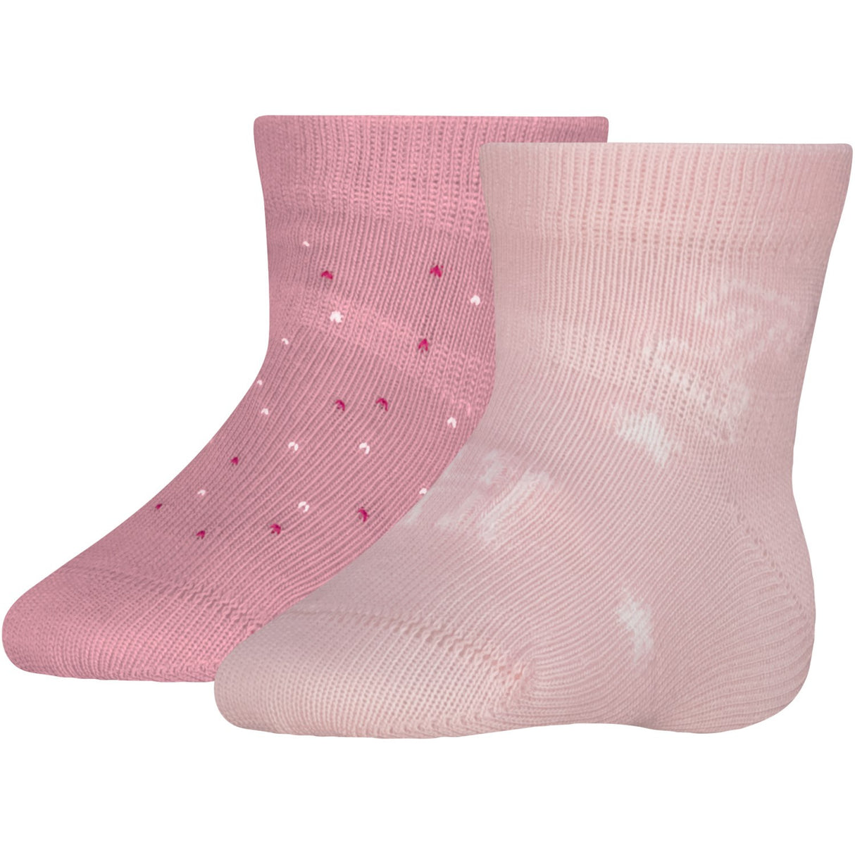 Tommy Hilfiger Light Pink Baby Socks 2-Pack Letters