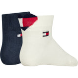 Tommy Hilfiger Tommy Original Baby Socks 2-Pack Heart