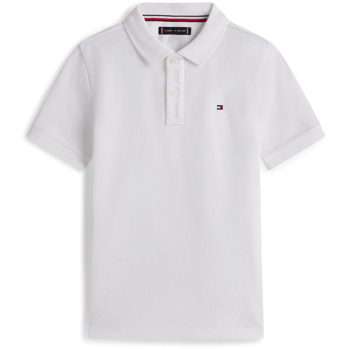 Tommy Hilfiger White Flag Polo Ss