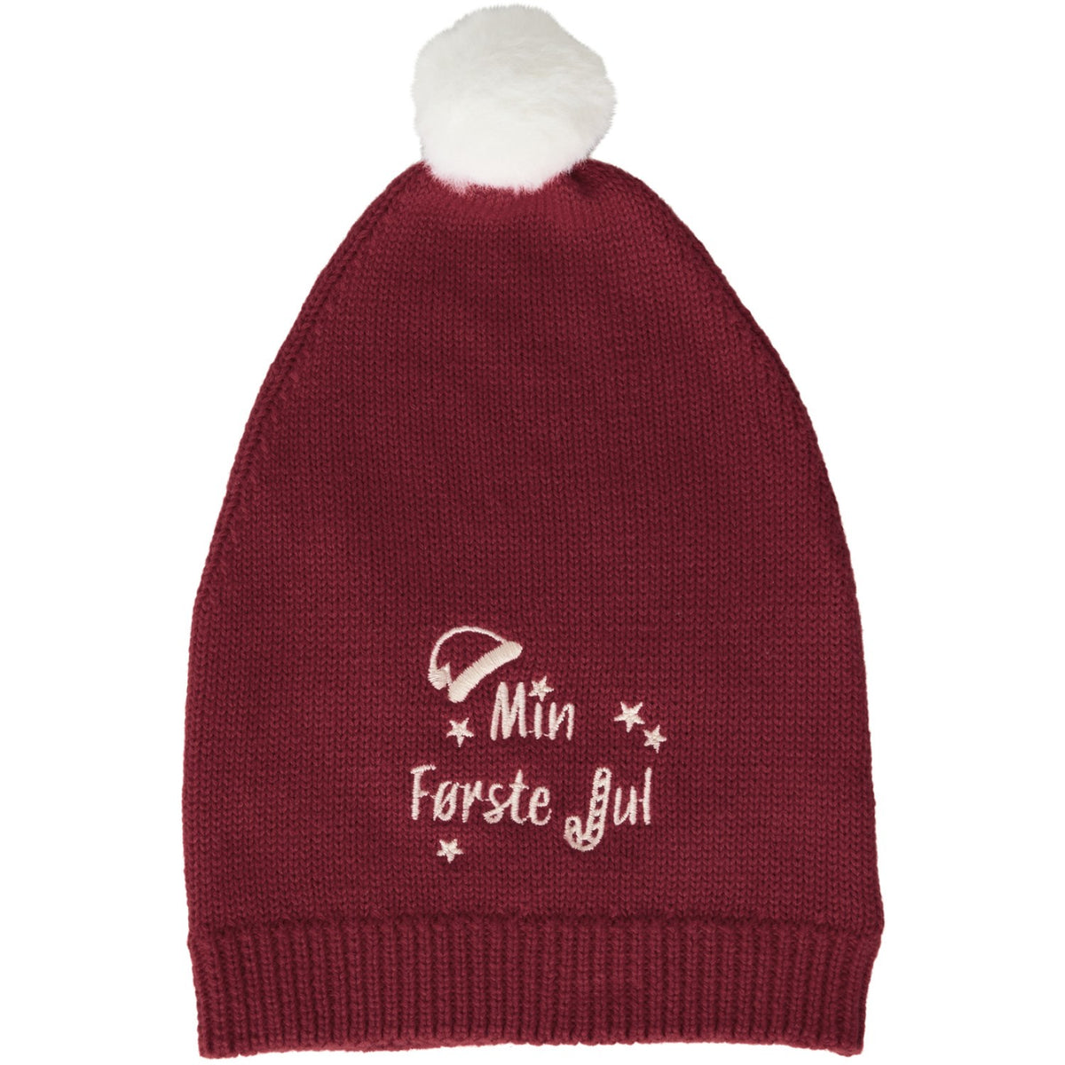 Name It Red Dahlia Hat Nbnrixmasine Knit Hat