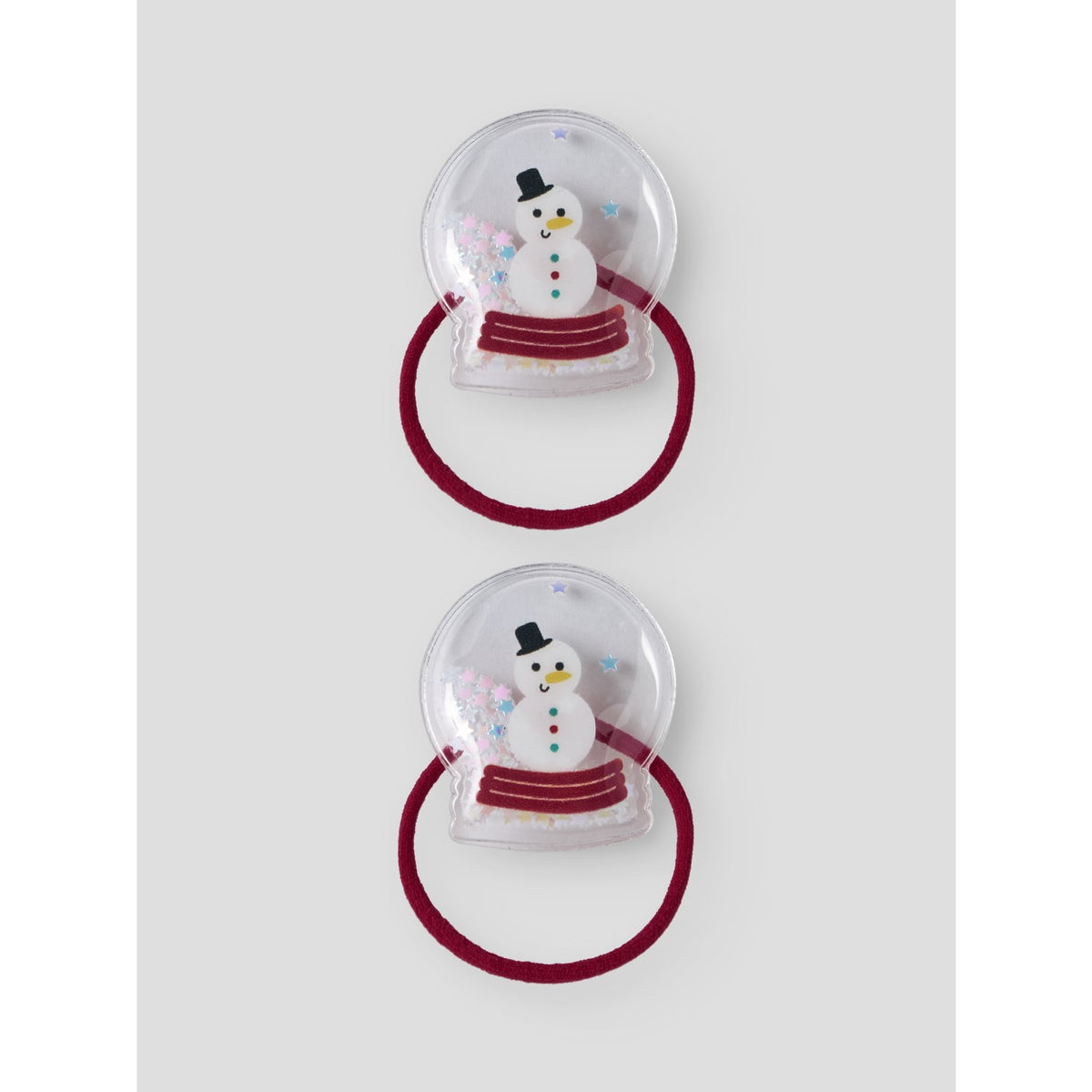 Name It Red Dahlia Snow Globe Nmfrifetti 2-Pack Hairelastic