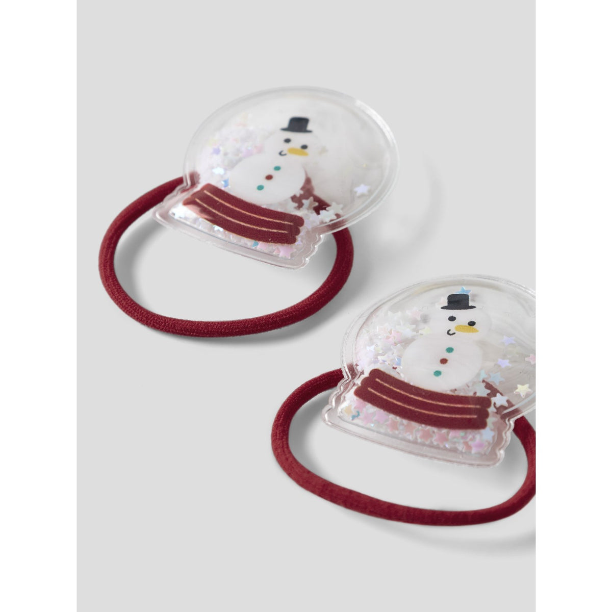 Name It Red Dahlia Snow Globe Nmfrifetti 2-Pack Hairelastic