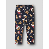 Name It Navy Blazer Nmmslavo Paw Ls Nightset Cplg