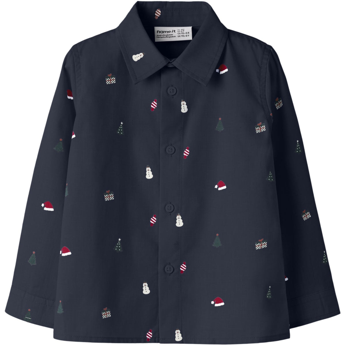 Name It Navy Blazer Nmmviggo Ls Shirt
