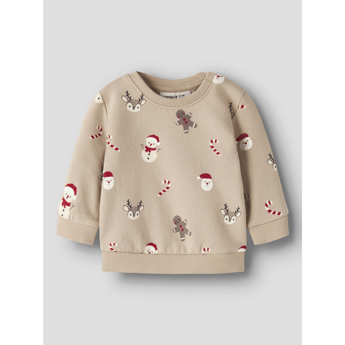 Name It Sesame Nbnruller Ls Sweat Bru