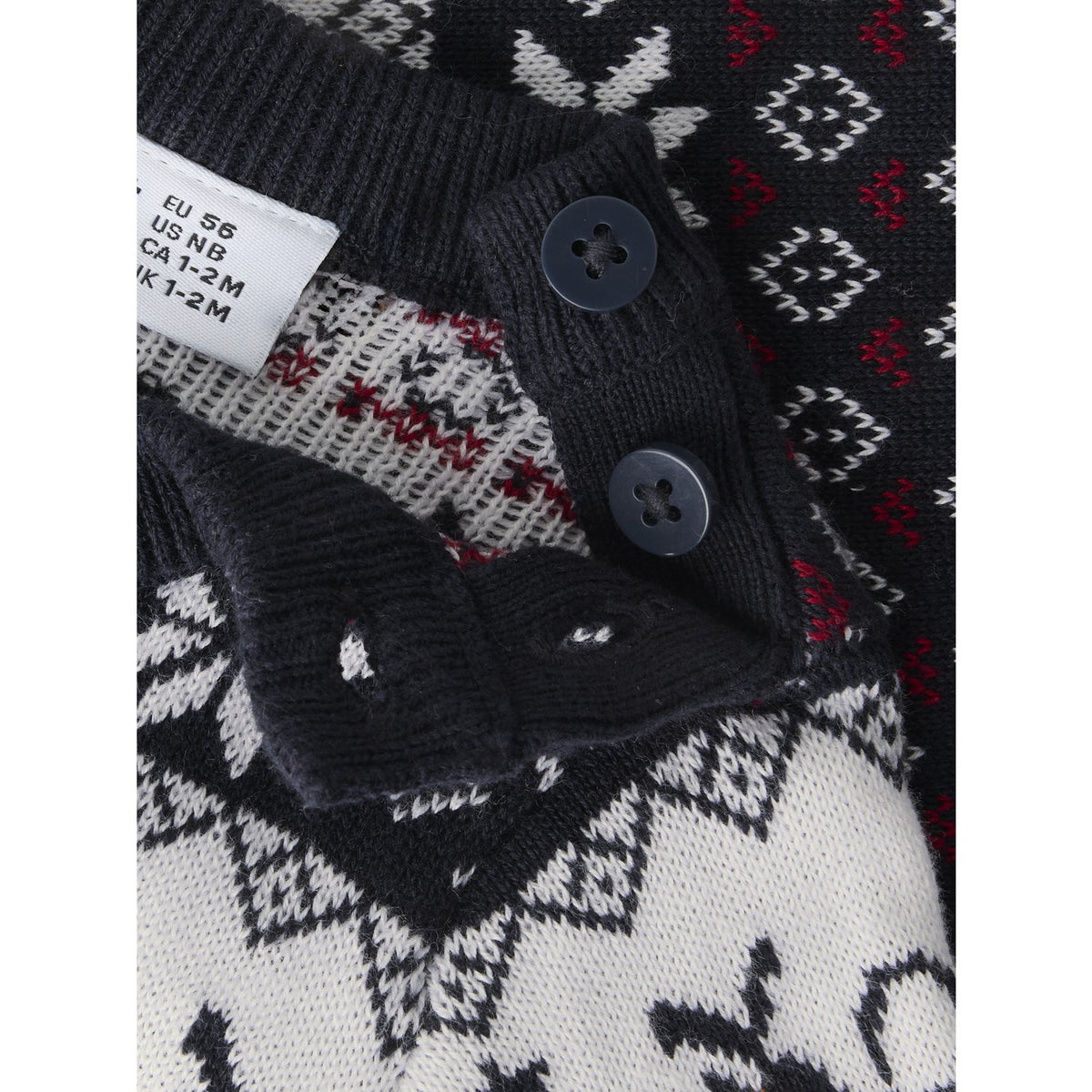 Name It Navy Blazer Nbnrismas Ls Knit