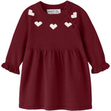 Name It Red Dahlia Nbfrisse Ls Knit Dress
