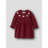 Name It Red Dahlia Nbfrisse Ls Knit Dress