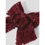 Name It Red Dahlia Nkfrijoy Bow Hairelastic