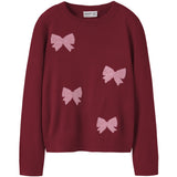 Name It Red Dahlia Nkfralle Ls Knit