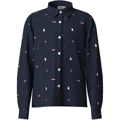 Name It Navy Blazer Nkmviggo Ls Shirt
