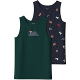 Name It Navy Blazer Nkmvismas 2-Pack Tank Top Giftpack