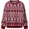 Name It Red Dahlia Nknrismas Ls Knit Cot