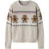 Name It Peyote Melange Nknrismas Ls Knit Cot