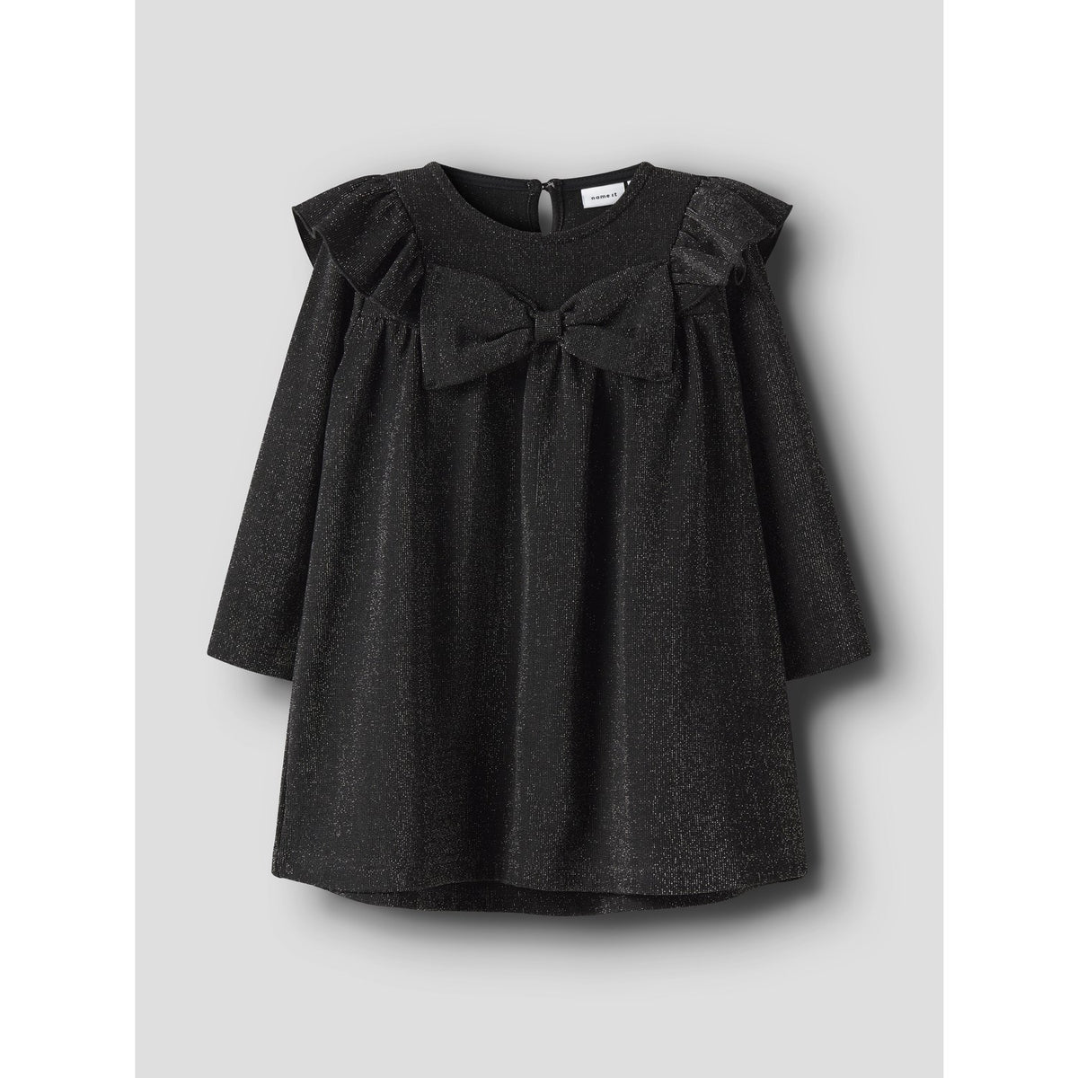 Name It Black Nmfroisin M Ls Dress
