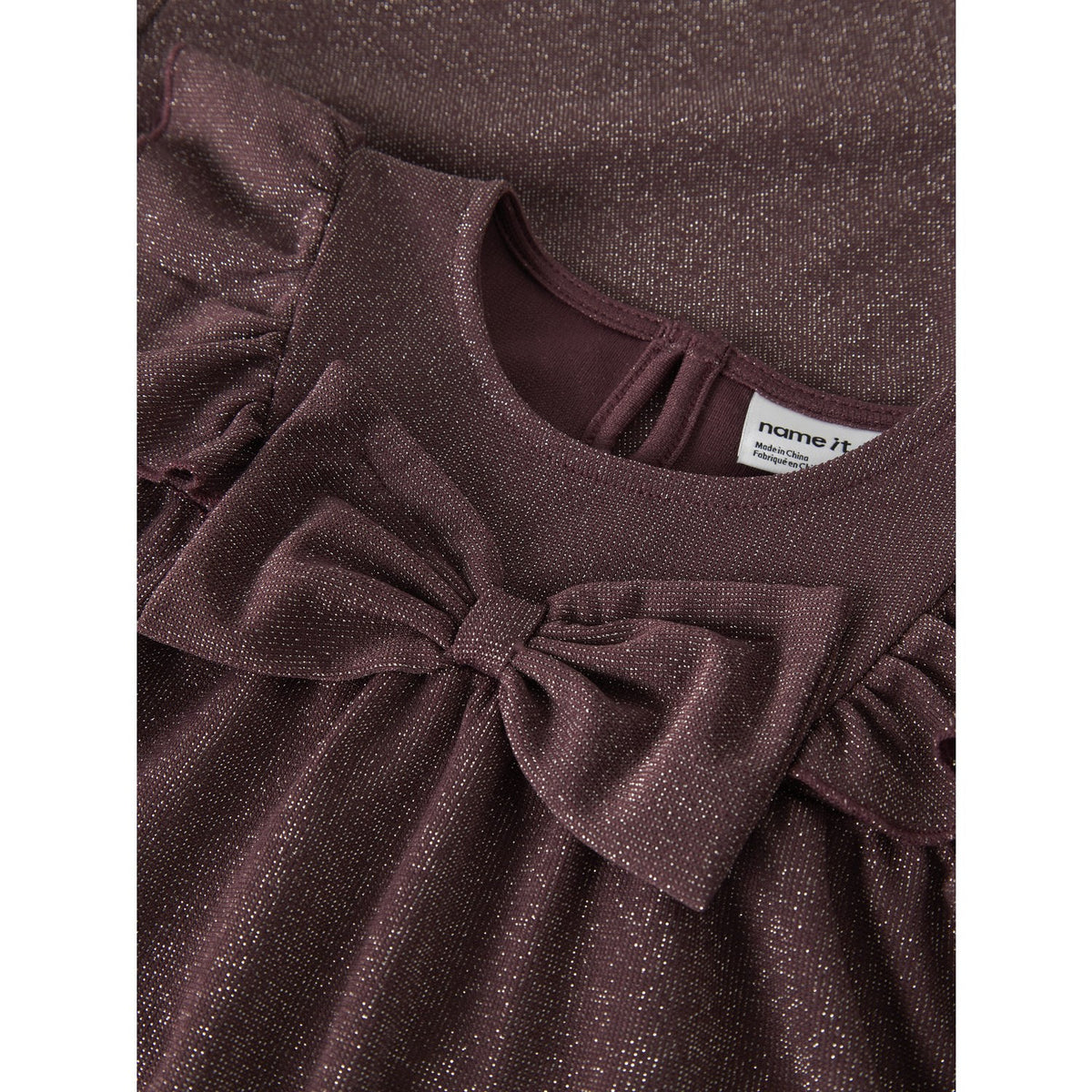 Name It Catawba Grape Nmfroisin M Ls Dress