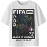 Name It Bright White Nkmollis Fifae Ss Nreg Top Box Vde