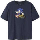 Name It Navy Blazer Nkmocean Sonic Ss Nreg Top Sky