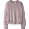 Name It Mauve Shadows Nkfveloa Ls Velvet Short Top