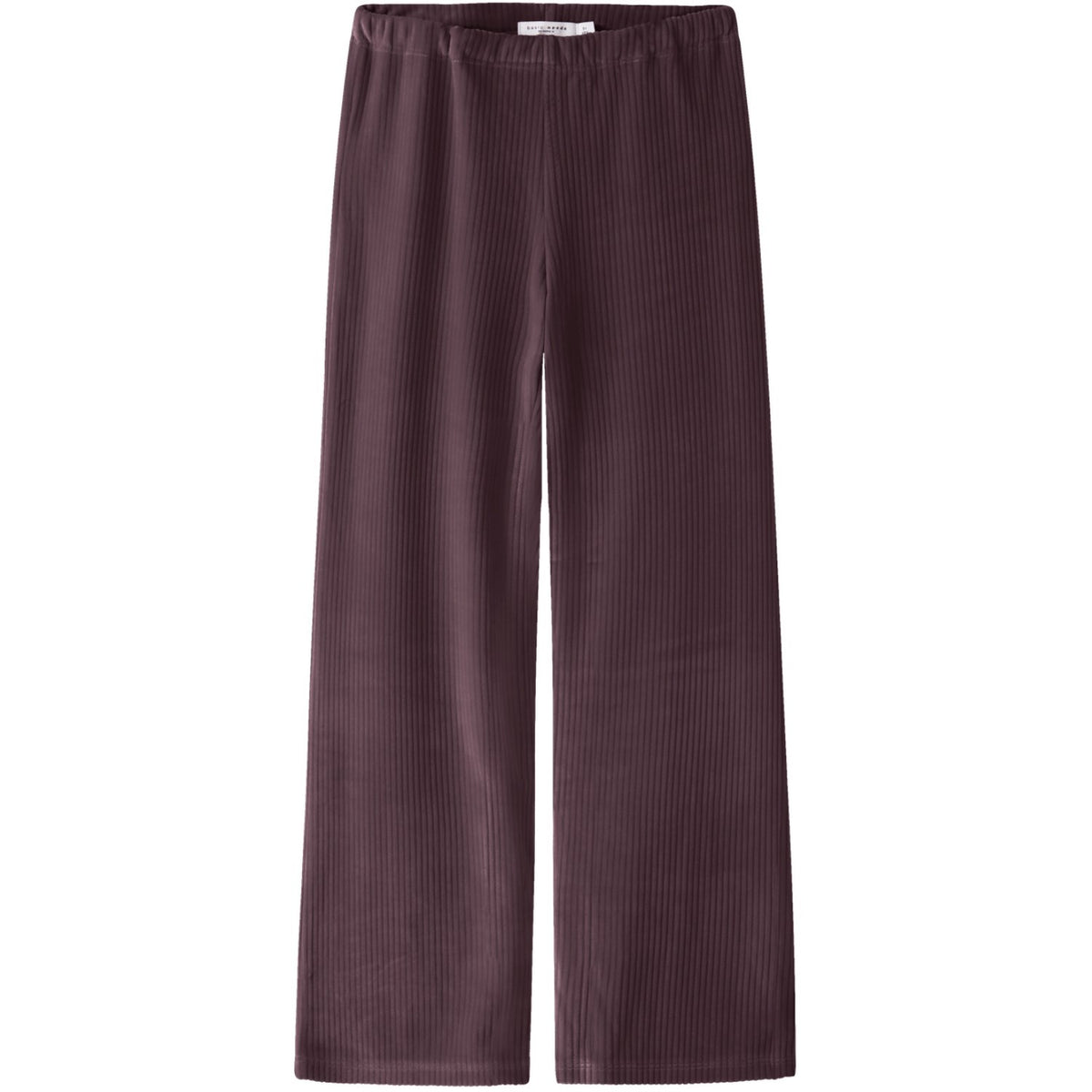 Name It Catawba Grape Nkfveloa Velvet Pants