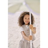 kids ONLY Taupe Gray Melange Koghattie-Iris Waistcoat Tlr
