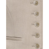 kids ONLY Taupe Gray Melange Koghattie-Iris Waistcoat Tlr