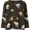 Name It Delicioso Nmfsoca Pippi Ls Top Lnoos Sky