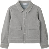 Name It White Delicioso Nkfnola Stripe Jacket 2299-Yf