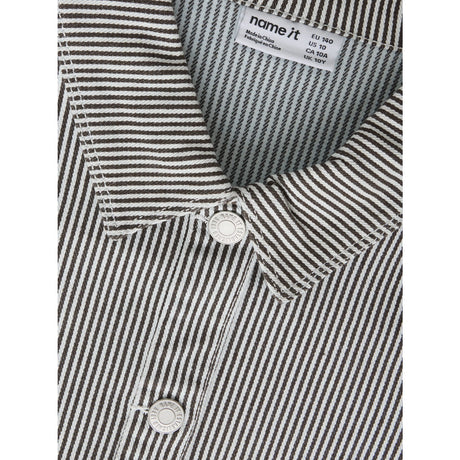 Name It White Delicioso Nkfnola Stripe Jacket 2299-Yf