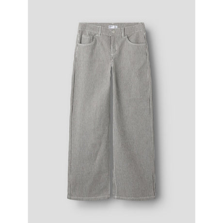 Name It White Delicioso Nkfrose Wide Stripe Pants 2299-Yf