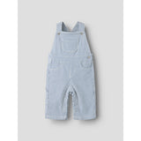 Name It White Moonlight Blue Nbnnola Loose Stripe Overall 2299-Yf