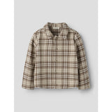Lil'Atelier White Pepper Nmmrenrik Ls Loose Shirt Lil