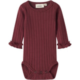 Lil'Atelier Biking Red Nbfriver Ls Slim Body Lil
