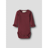 Lil'Atelier Biking Red Nbfriver Ls Slim Body Lil