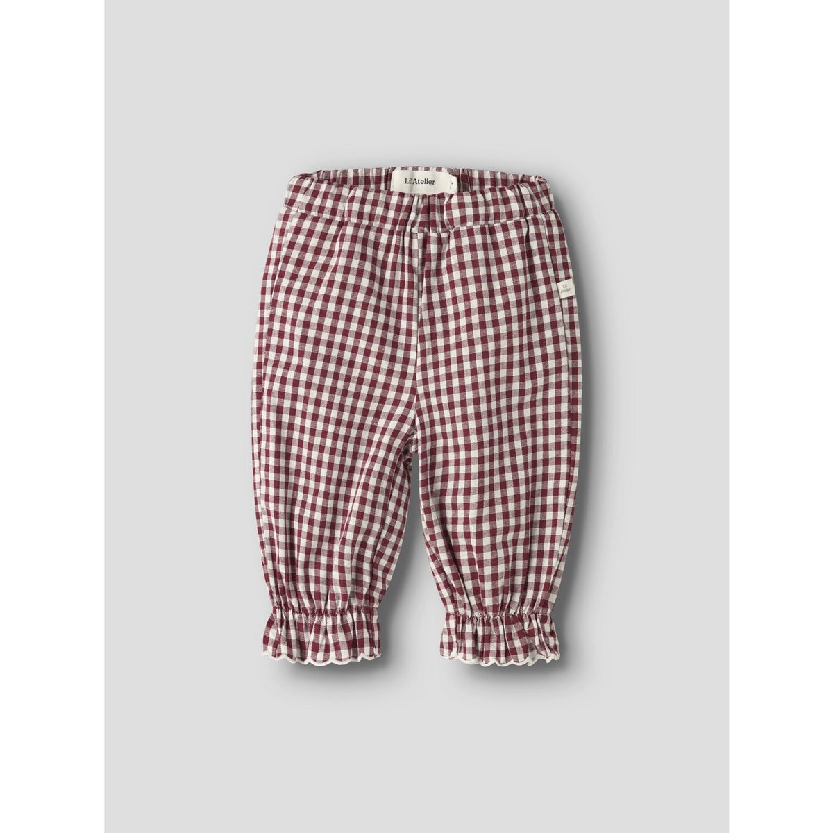 Lil'Atelier Biking Red Nbfroanne Loose Pants Lil