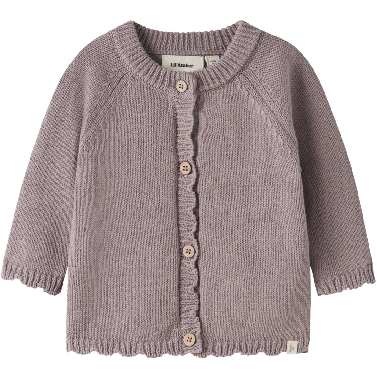 Lil'Atelier Bark Nbflaguna Lua Ls Knit Card Lil
