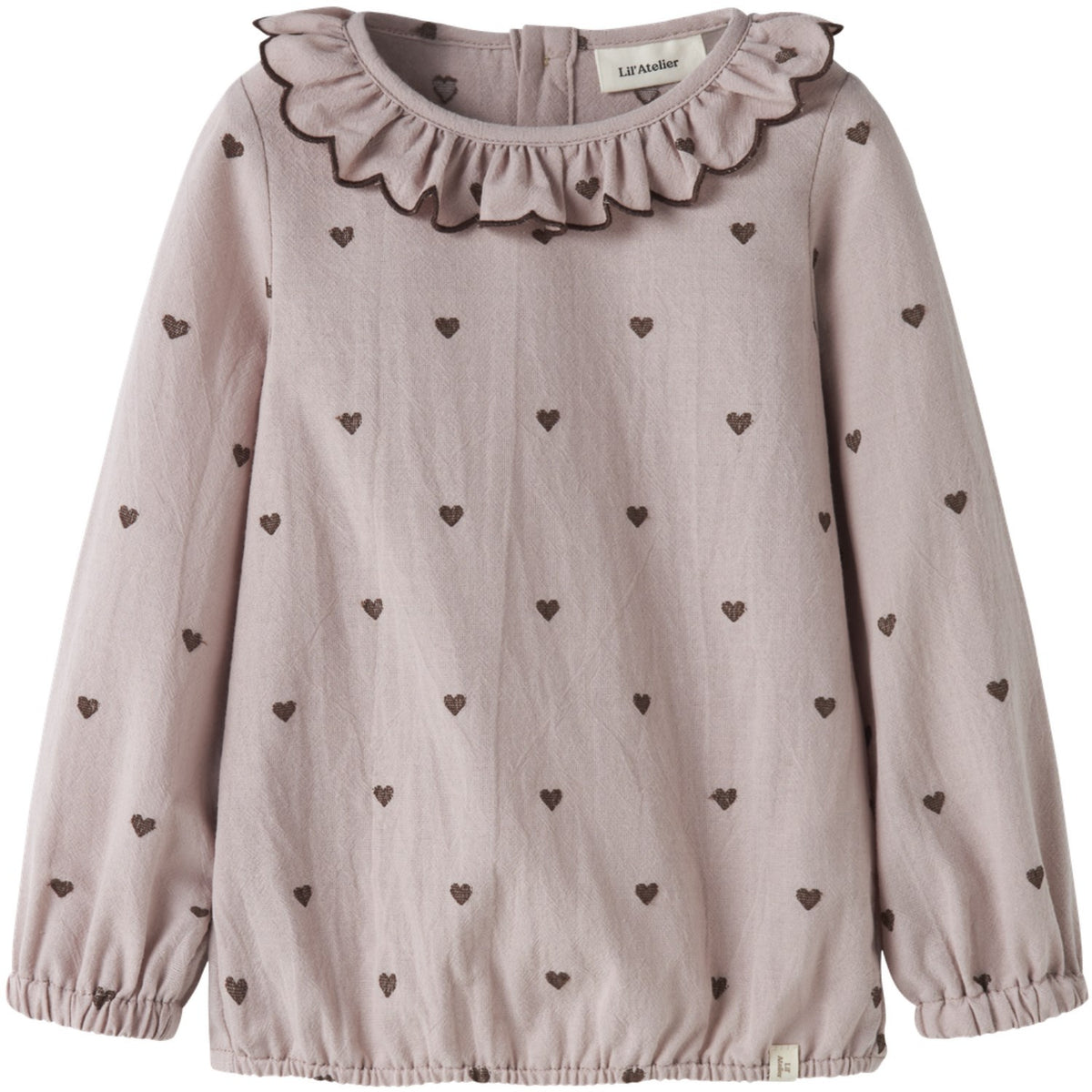 Lil'Atelier Bark Nmfseanne Ls Loose Shirt Lil