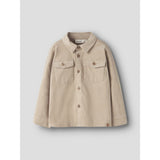Lil'Atelier White Pepper Nmmsomba San Ls Cord Shirt 2268-So Lil
