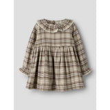 Lil'Atelier White Pepper Nmfrenrik Ls Loose Dress Lil