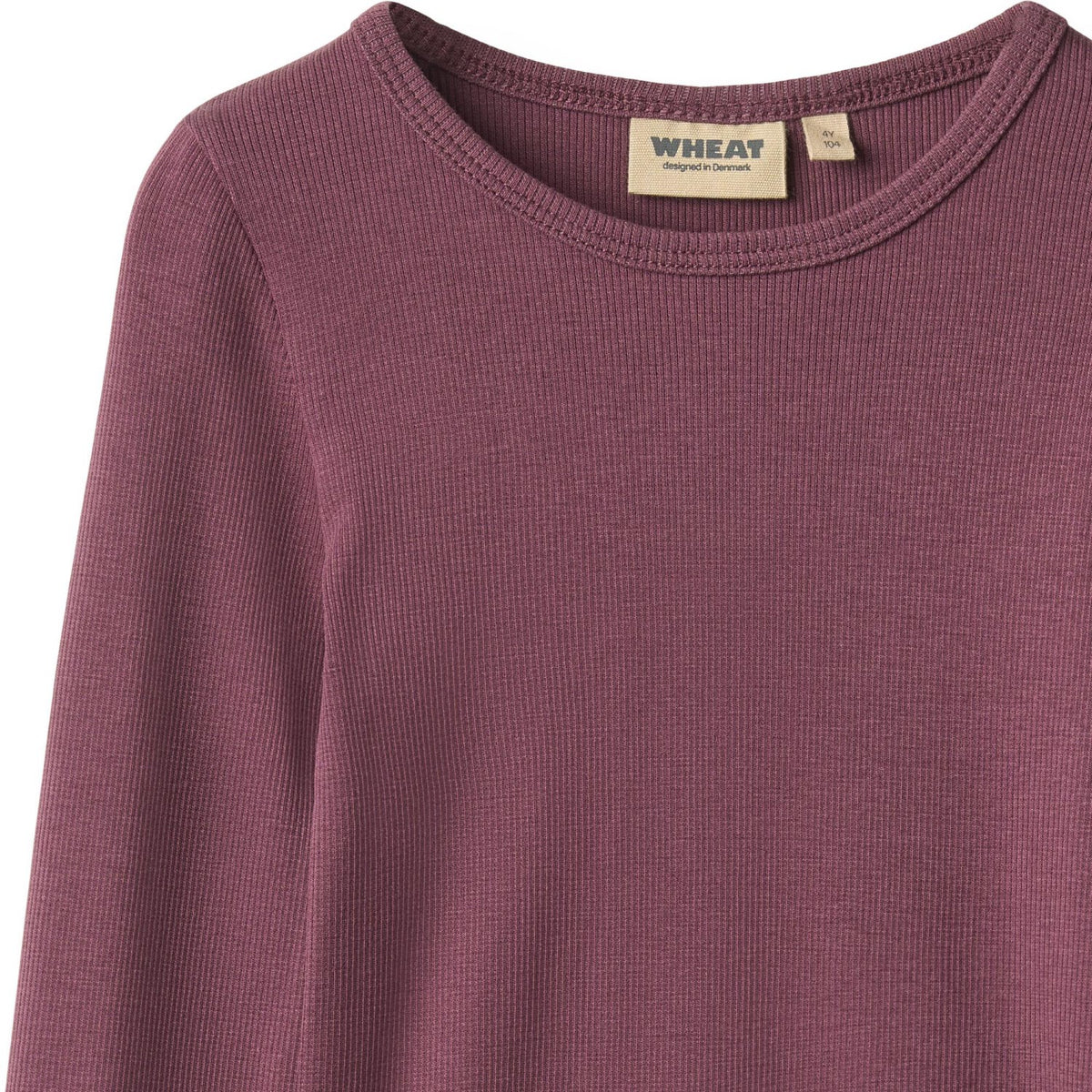 Wheat Eggplant Blouse Ida