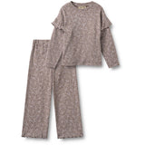 Wheat Purple Plum Paisley Set T-Shirt & Trousers Belinda