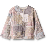Wheat Patchwork Flowers Quilt Jacket Ima