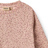 Wheat Dime Rose Small Flowers Jersey Dress L/S Sessa