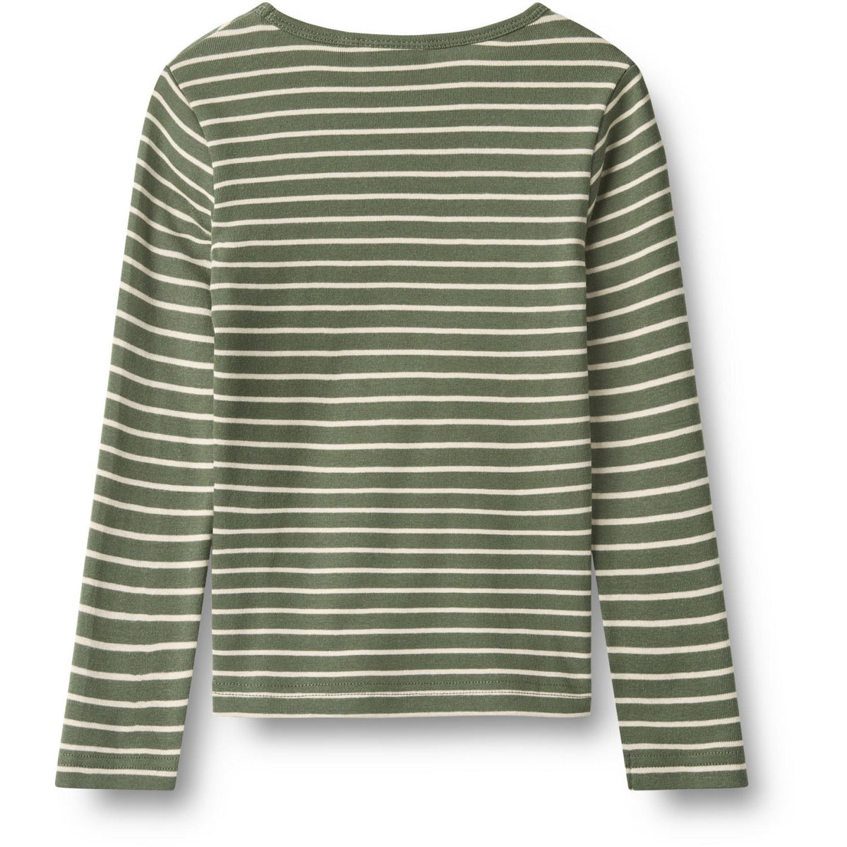 Wheat Dark Green Stripe Blouse Stig