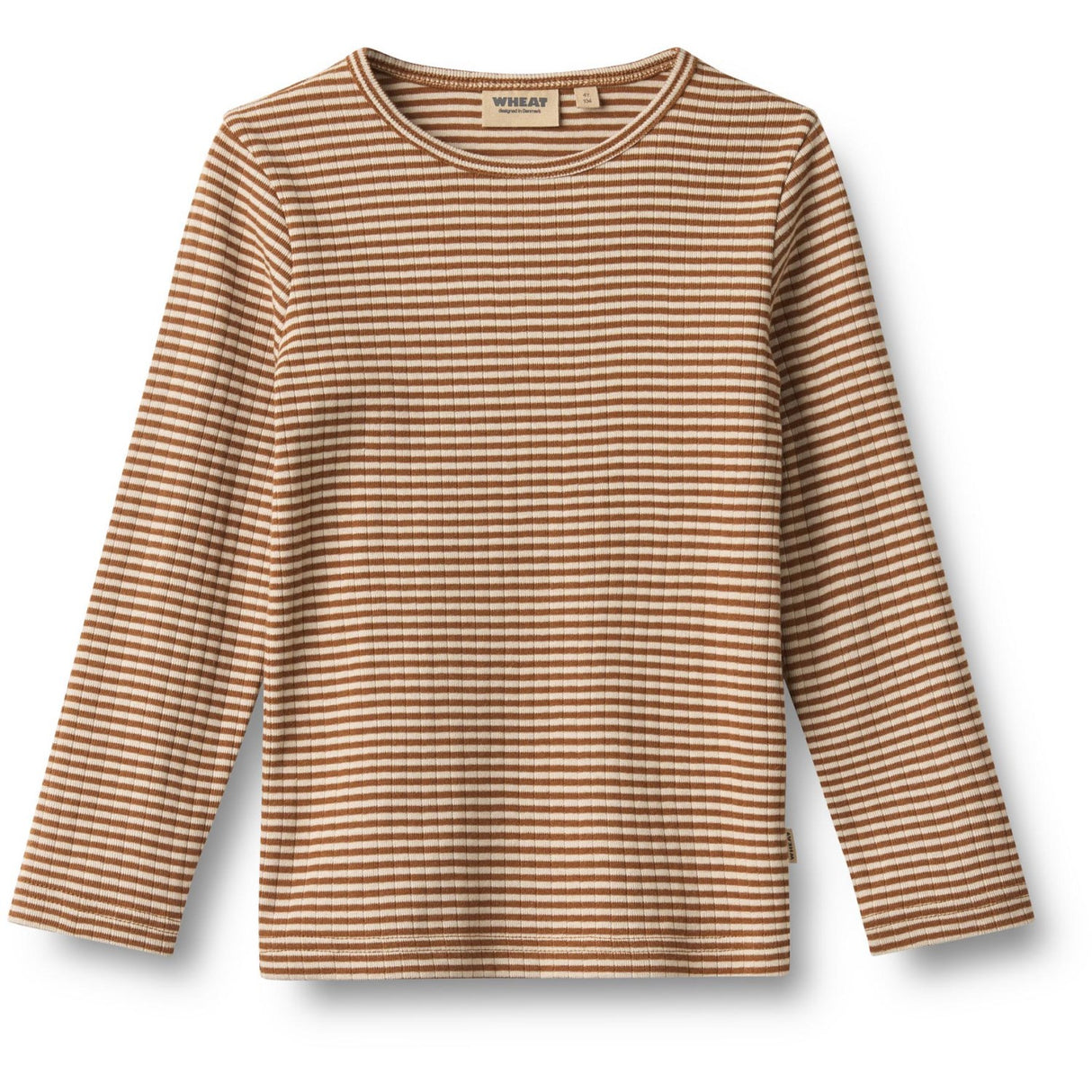 Wheat Warm Hazel Stripe Blouse Stig