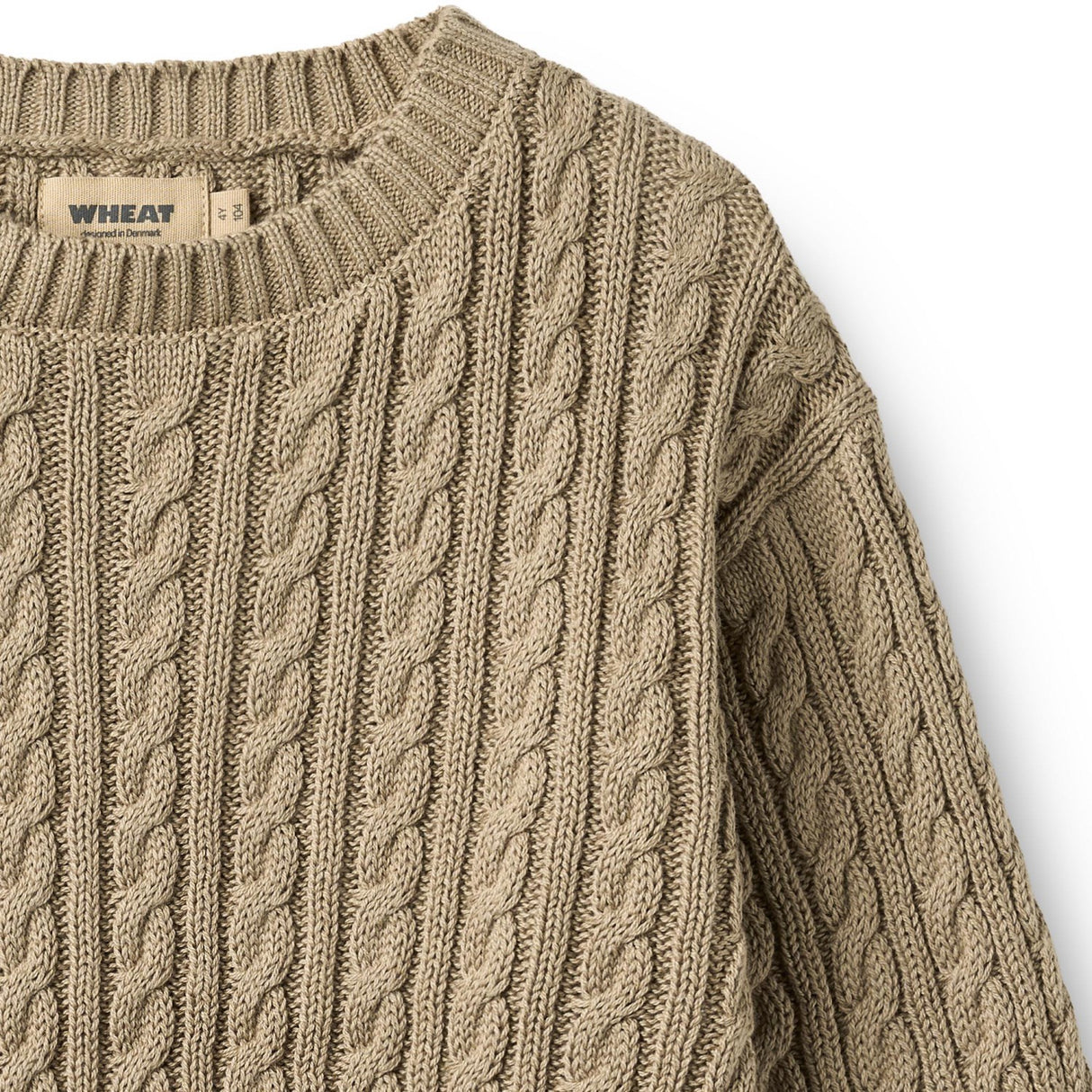 Wheat Gravel Knit Pullover L/S Oliver