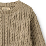 Wheat Gravel Knit Pullover L/S Oliver