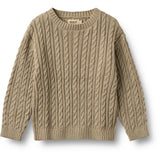 Wheat Gravel Knit Pullover L/S Oliver