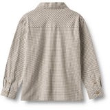 Wheat Greybrown Check Shirt L/S Oscar